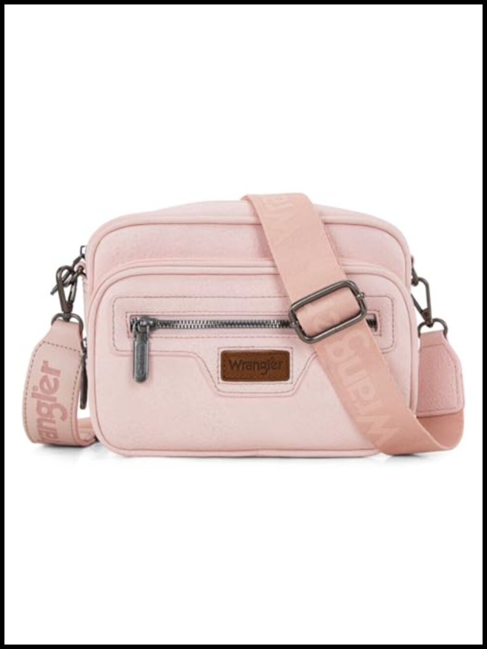 Multi Pocket Crossbody Bag Adjustable Strap Wallet Purse